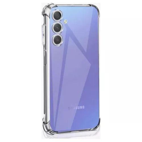 Imagem de Kit Capa Transparente + Película Fosca Privacidade + Suporte Anel para Samsung Galaxy A15