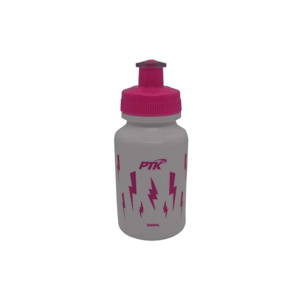 Imagem de Kit Capacete Ciclismo Kids Raio + Garrafa Squeeze 250ml Rosa