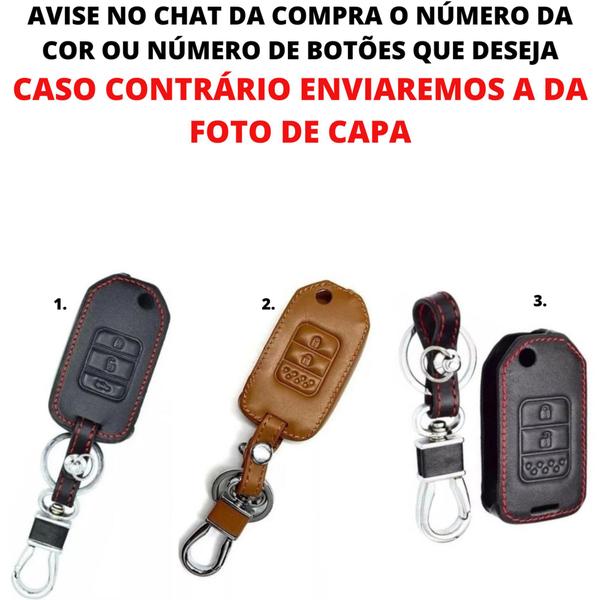 Imagem de Kit Capas Couro Manopla Câmbio Automático + Alavanca Freio de Mão + Chave Canivete City 2022 2023