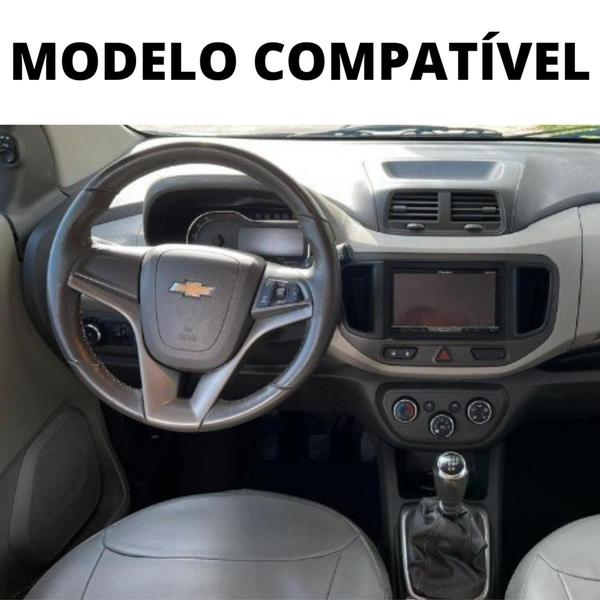 Imagem de Kit Capas Volante Borracha E Manopla Câmbio Manual Prisma Lt 2013 2014 2015 2016 2017 2018 2019