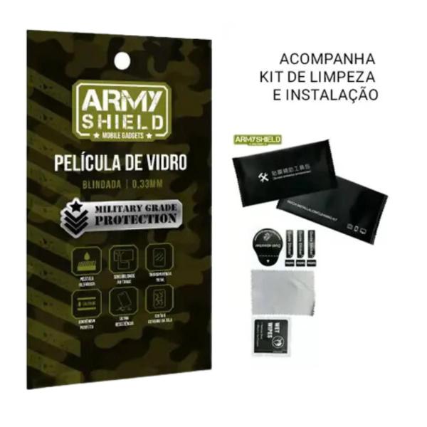 Imagem de Kit Capinha AntiShock Motorola Moto G53 + Fone Bluetooth Bass HS-514 + Pelicula de Vidro 3D - ArmyShield