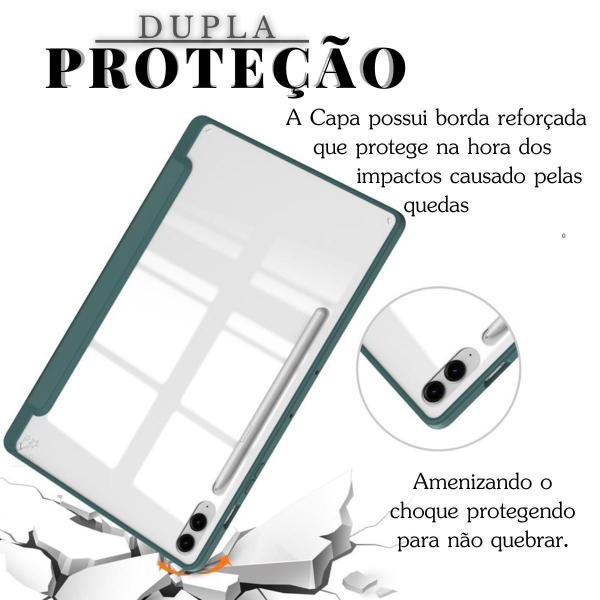 Imagem de Kit Capinha Slot + Vidro Para Tab Samsung S9 Ultra 14.6 X910