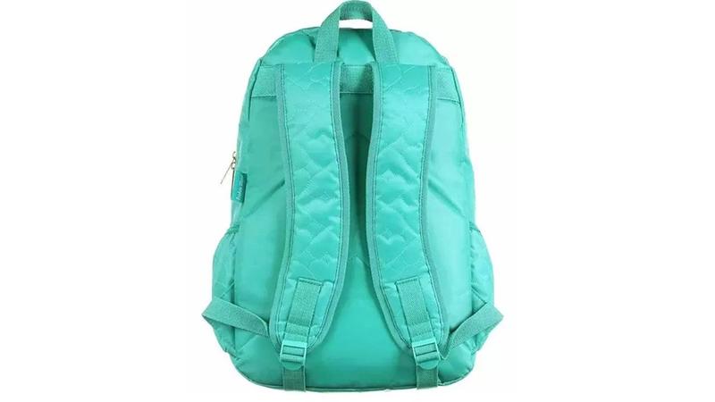 Imagem de Kit Capricho Love Verde Água Mochila de Costas + Estojo Box