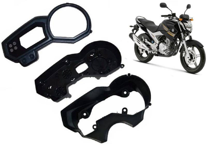 Imagem de Kit Carcaças Capa Do Painel Superior Interna Inferior Yamaha Ys Fazer 250 2010 2011 2012 2013