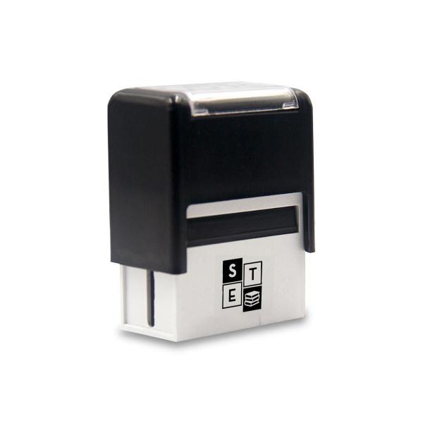 Kit Carimbo Automático Pago Mais Tinta Preta - Set Papelaria Imagem de Kit Carimbo Automático Pago Mais Tinta Preta