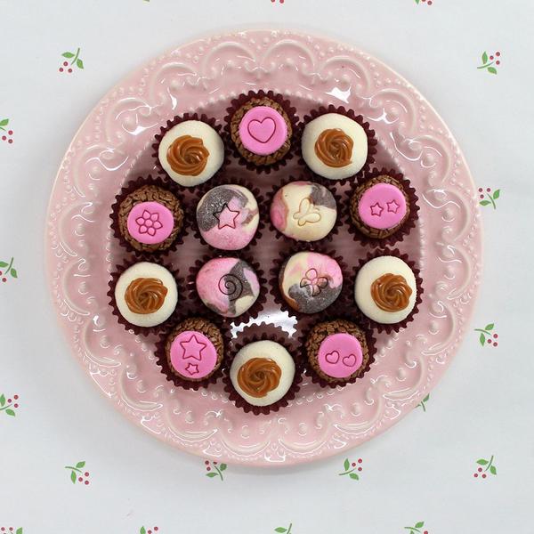 Imagem de Kit carimbos essenciais rosa biscuit/confeitaria blue star