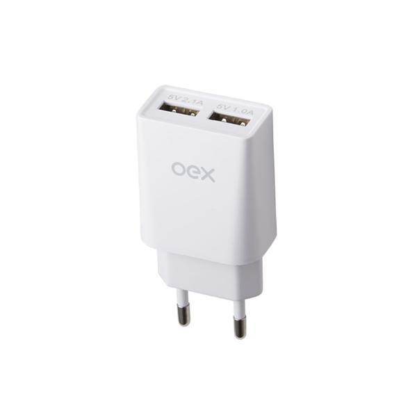 Imagem de Kit Carregador Automotivo + Carregador Micro Usb  C/ 2 Entrada Usb 3.1a Kv301 Oex