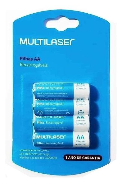 Imagem de Kit Carregador De Pilhas Multi 2 Pilhas AAA + 6 Pilhas AA