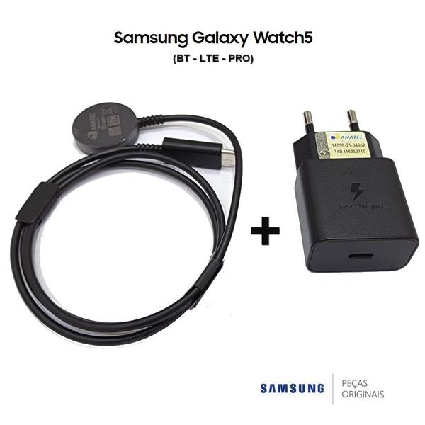 Imagem de Kit Carregador Samsung p/ Relógio Galaxy Watch 5 - Original