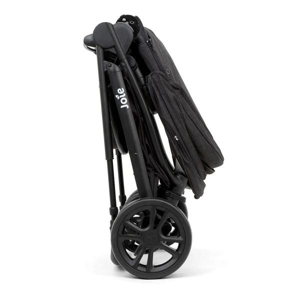 Imagem de Kit Carrinho Bebê Versatrax Conforto Moisés Travel System Trio Preto Pavament - Joie