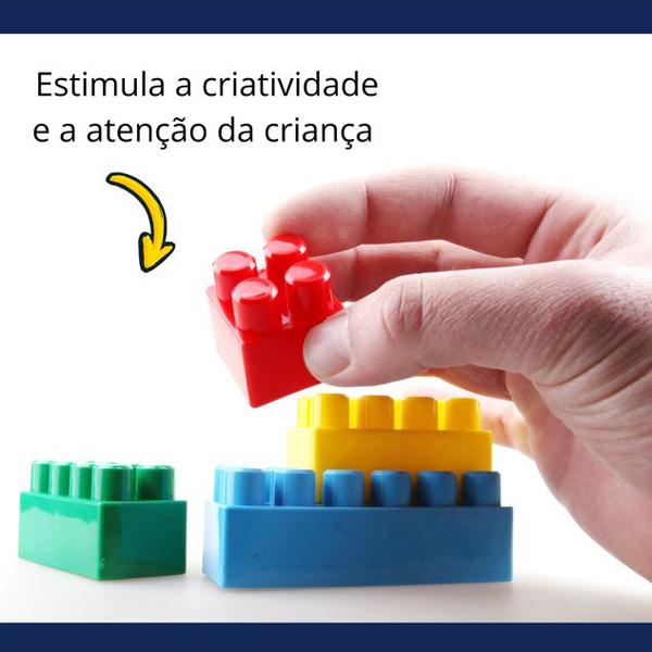 Kit Carrinho Blocos com 48 peças e 36 Blocos de Montar - GGB Imagem de Kit Carrinho Blocos com 48 peças e 36 Blocos de Montar