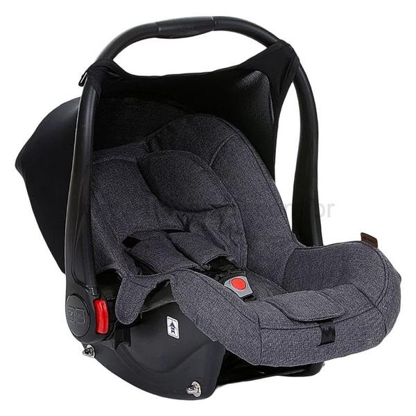 Imagem de Kit Carrinho Como 4 + Moisés+Bebê Conforto Risus+Bolsa+ Adaptador Diamond Asphalt (0-15kg ) Travel System -  Abc Design