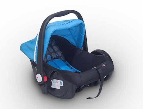 Imagem de Kit Carrinho E Bebê Conforto Travel System Urban Até 15kg Azul