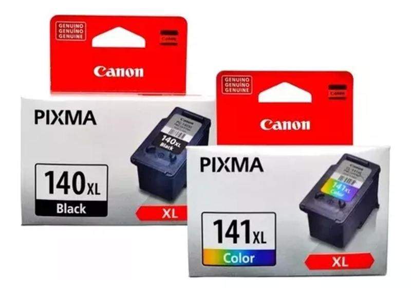 Imagem de Kit Cartucho Canon Pg-140xl  Preto+ Pg 141xl  Colorido Canon