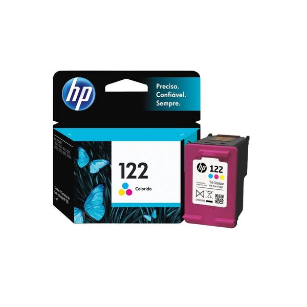 Imagem de Kit Cartucho HP 122 Preto CH561HB + HP 122 Colorido CH562HB