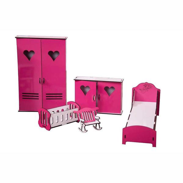 Kit Casa Boneca Escala Barbie Garagem Milla Sonhos 18 Mov Ss - Indústria Fenix Imagem de Kit Casa Boneca Escala Barbie Garagem Milla Sonhos 18 Mov Ss