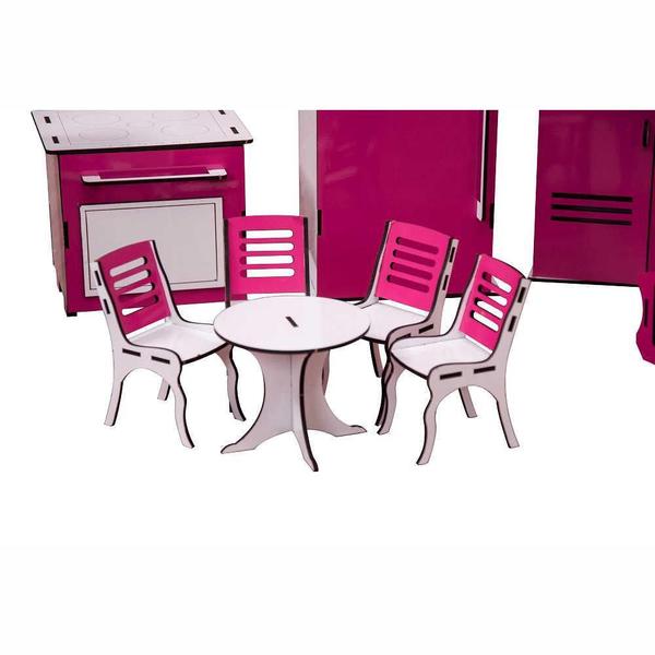 Kit Casa Boneca Escala Barbie Garagem Milla Sonhos 18 Mov Ss - Indústria Fenix Imagem de Kit Casa Boneca Escala Barbie Garagem Milla Sonhos 18 Mov Ss