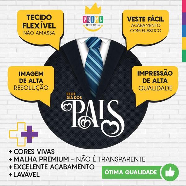 Kit Casado Dia Dos Pais Painel Redondo Trio Capas Cilindro - Prime Decor Festas Imagem de Kit Casado Dia Dos Pais Painel Redondo Trio Capas Cilindro