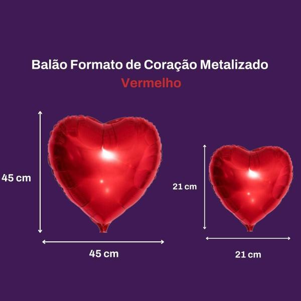 Imagem de KiT Casal 11 balões coração 20 velas 500 pétalas Venda TEAMO