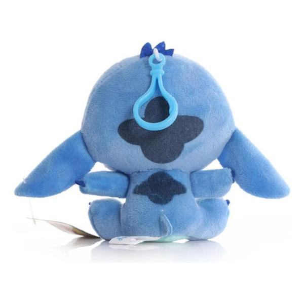 Imagem de Kit Casal Pelucia Stitch E Angel Chaveiro Disney Super Macio