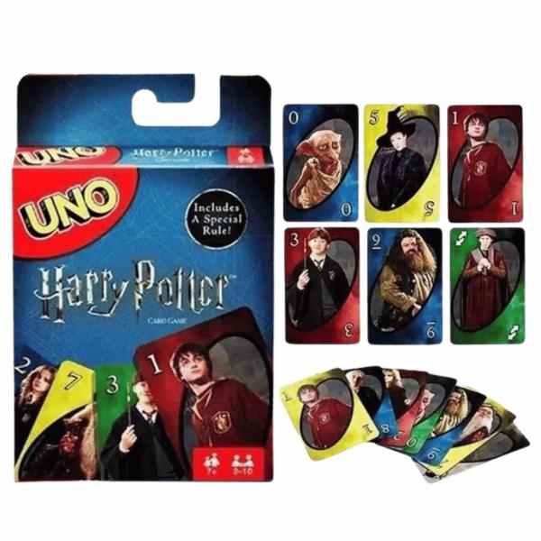 Imagem de Kit Case + Jogo de Cartas UNO - Harry Potter