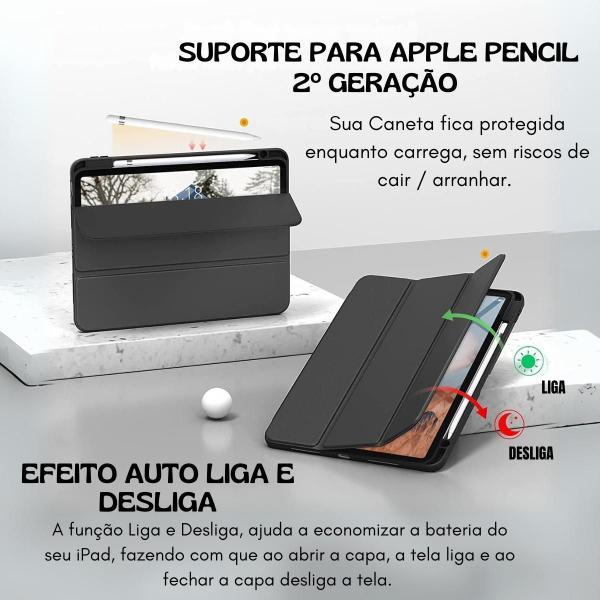 Imagem de Kit Case Para Tablet Xiaomi Redmi Pad Se 11 + Caneta + Vidro