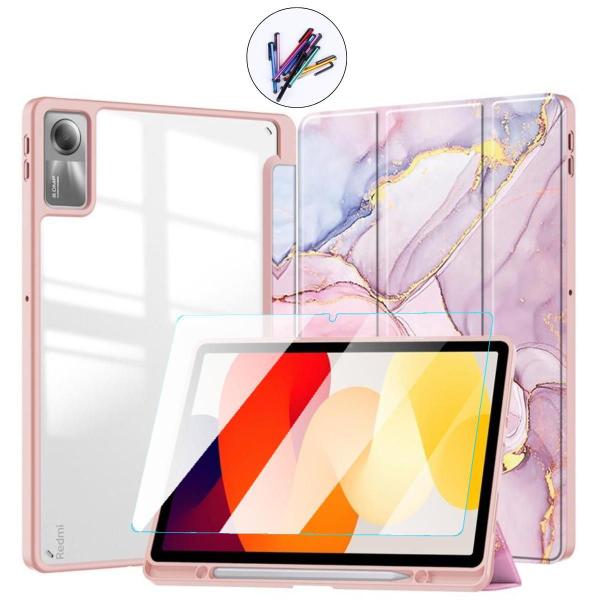 Imagem de Kit Case Para Tablet Xiaomi Redmi Pad Se 11 + Caneta + Vidro