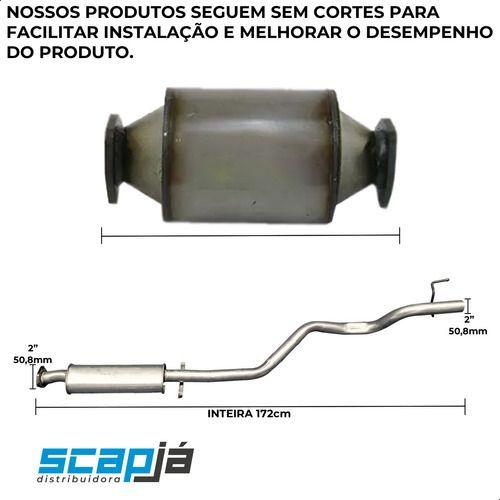 Imagem de Kit Catalisador + Abafador + Silencioso Saveiro 2.0 97 A 03