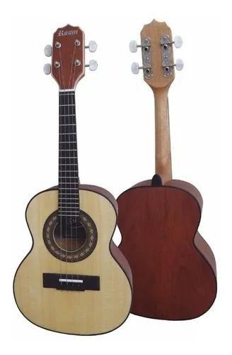 Kit Cavaco / Cavaquinho Rozini RC10 Fosco Acústico + Capa Simples + Afinador + 3 Palhetas -- Natural-Linha Estudante / Iniciante Imagem de Kit Cavaco / Cavaquinho Rozini RC10 Fosco Acústico + Capa Simples + Afinador + 3 Palhetas -- Natural-Linha Estudante / Iniciante