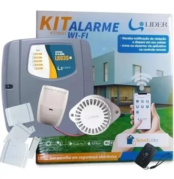 Imagem de Kit Central de Alarme Wifi App Celular Alexa Facil Instalação 