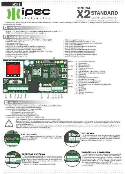 Imagem de Kit central universal ppa garen agl rossi  + 2 controles