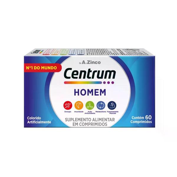 Imagem de Kit Centrum Homem Com 2 Caixas De 60 Comprimidos Cada