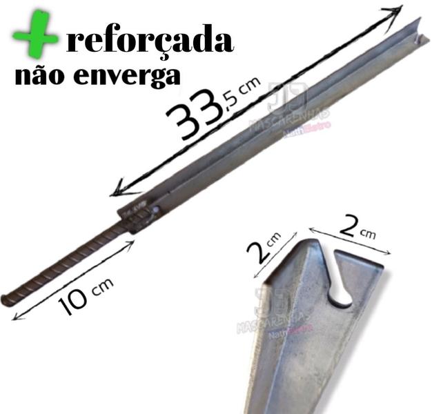 Imagem de Kit cerca cortante concertina farpada 30cm - completo 50m