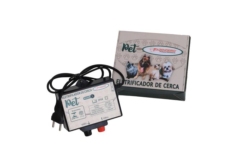 Imagem de Kit Cerca Elétrica Pet + Fio 500m + 50 Isolador Roldana 36