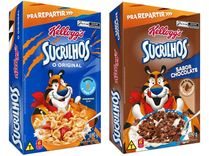 Imagem de Kit Cereal Matinal Infantil Kelloggs Sucrilhos