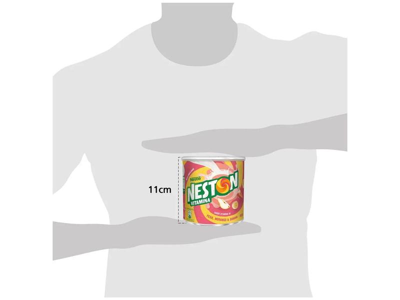 Kit Cereal Matinal Vitamina de Pera - Morango e Banana Neston Vitamina 400g 2 Unidades Imagem de Kit Cereal Matinal Vitamina de Pera