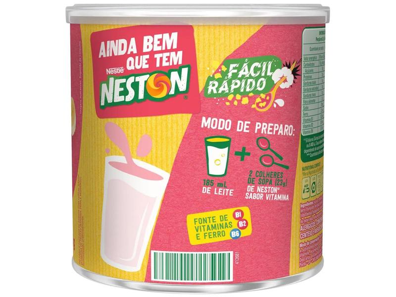 Kit Cereal Matinal Vitamina de Pera - Morango e Banana Neston Vitamina 400g 2 Unidades Imagem de Kit Cereal Matinal Vitamina de Pera