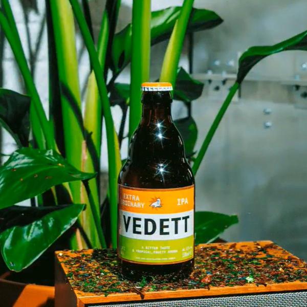 Imagem de Kit Cerveja Belga VEDETT IPA 330ml Pack (4 garrafas)