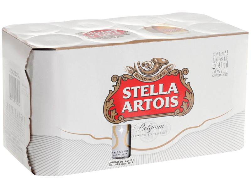 Imagem de Kit Cerveja Stella Artois + Budweiser Lager