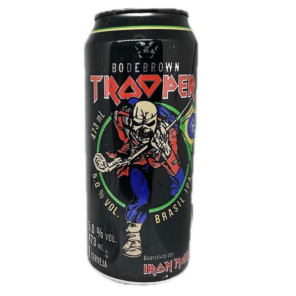 Imagem de Kit Cerveja Trooper 473Ml + Copo 600Ml Presente Iron Maiden