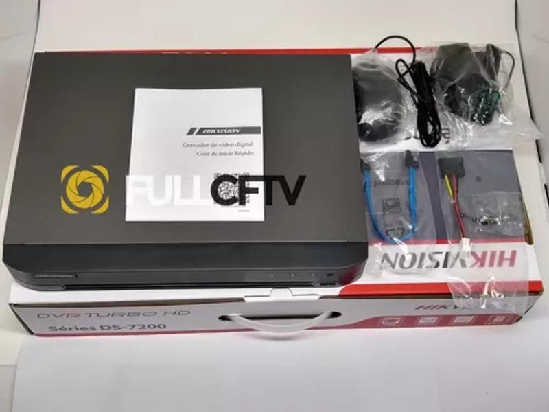 Imagem de Kit Cftv Dvr Hikvision 16 Canais Full / 16 Cameras Colorvu