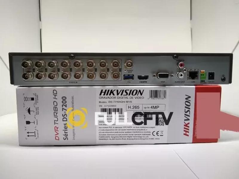 Imagem de Kit Cftv Dvr Hikvision 16 Canais Full / 16 Cameras Colorvu