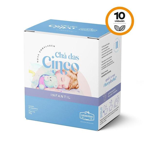 Imagem de Kit Chá Das 5 - Infantil - Mate Laranjeiras 10G 10 Unidades