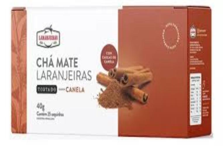 Imagem de Kit Cha Mate Laranjeiras Canela 40Gr C/10 X 25