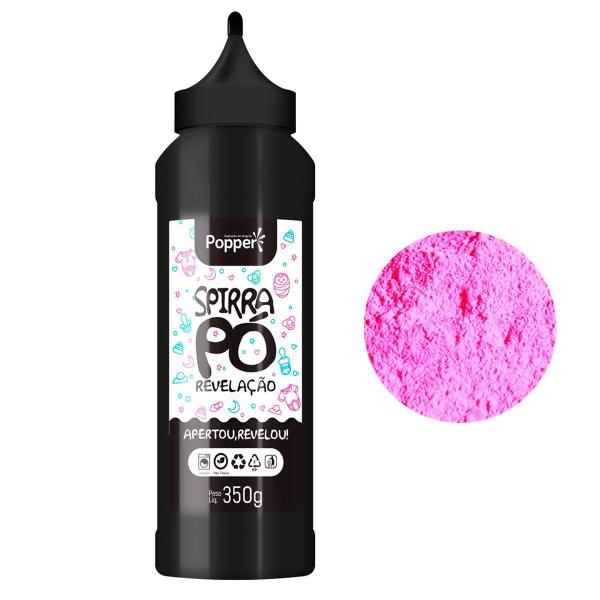 Imagem de Kit Chá Revelação + Bastão + Bexiga 350G Rosa Feminino