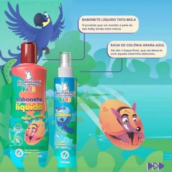 Imagem de Kit Chá Revelação Higiene Infantil Para Cabelo e Corpo Kids!