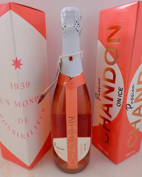 Imagem de Kit Chandon Passion Rosé On Ice Demi Sec 750ml 3 Unidades