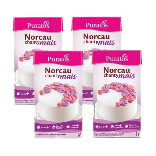 Kit chantilly chantymais 1l com 4 unidades - norcau - Norcau Imagem de Kit chantilly chantymais 1l com 4 unidades - norcau