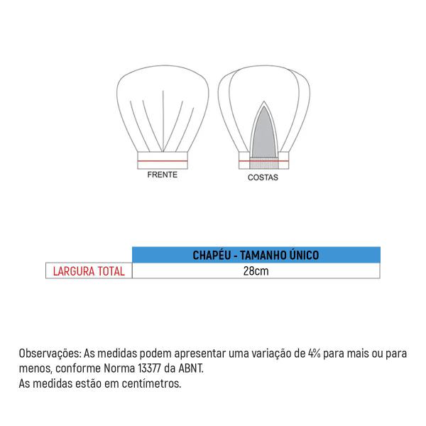 Kit chef cozinha feminino Dolmã manga 3/4 + Avental branco + Chapéu preto - Demorgan Uniformes Imagem de Kit chef cozinha feminino Dolmã manga 3/4 + Avental branco + Chapéu preto