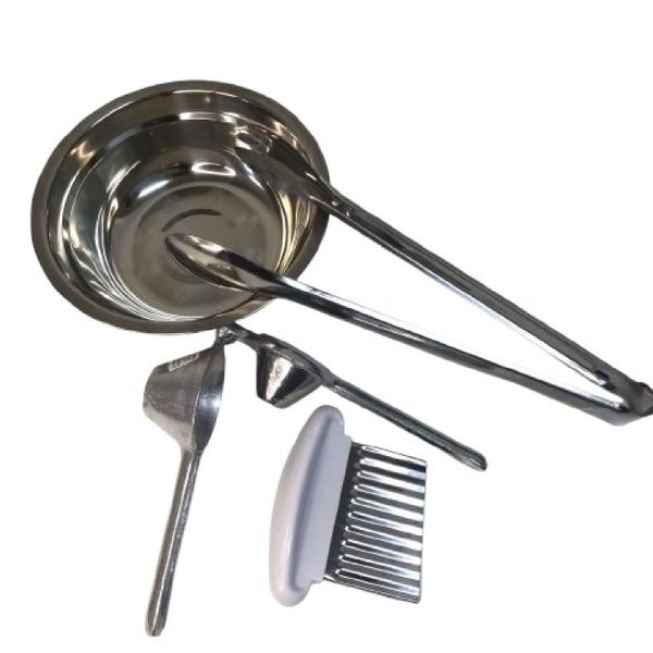 Kit Chef de Saladas utensilios essenciais prático exclusivo - Filó Modas Imagem de Kit Chef de Saladas utensilios essenciais prático exclusivo